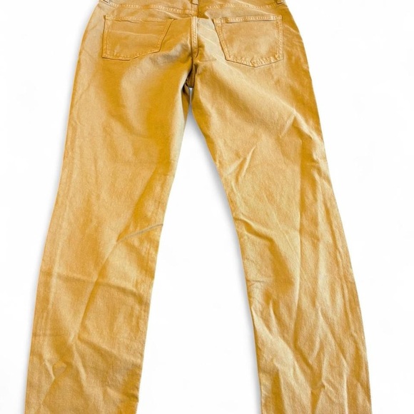 NWT Old Navy Men's Slim Straight Jeans -34x32 Mustard - Picture 6 of 6